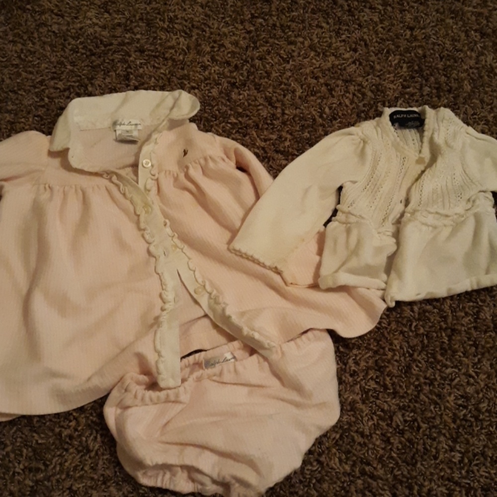 Romper and sweater